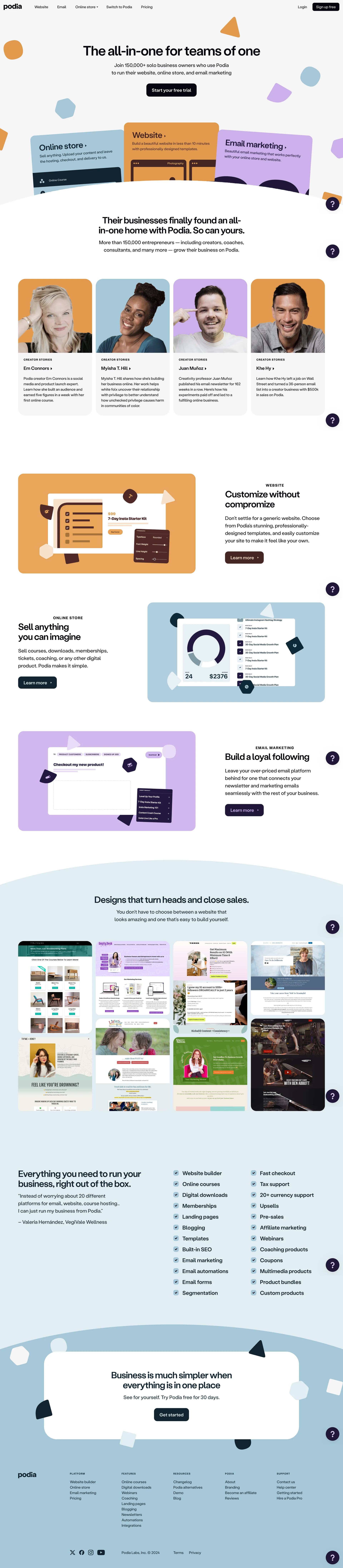 一人团队的全能解决方案