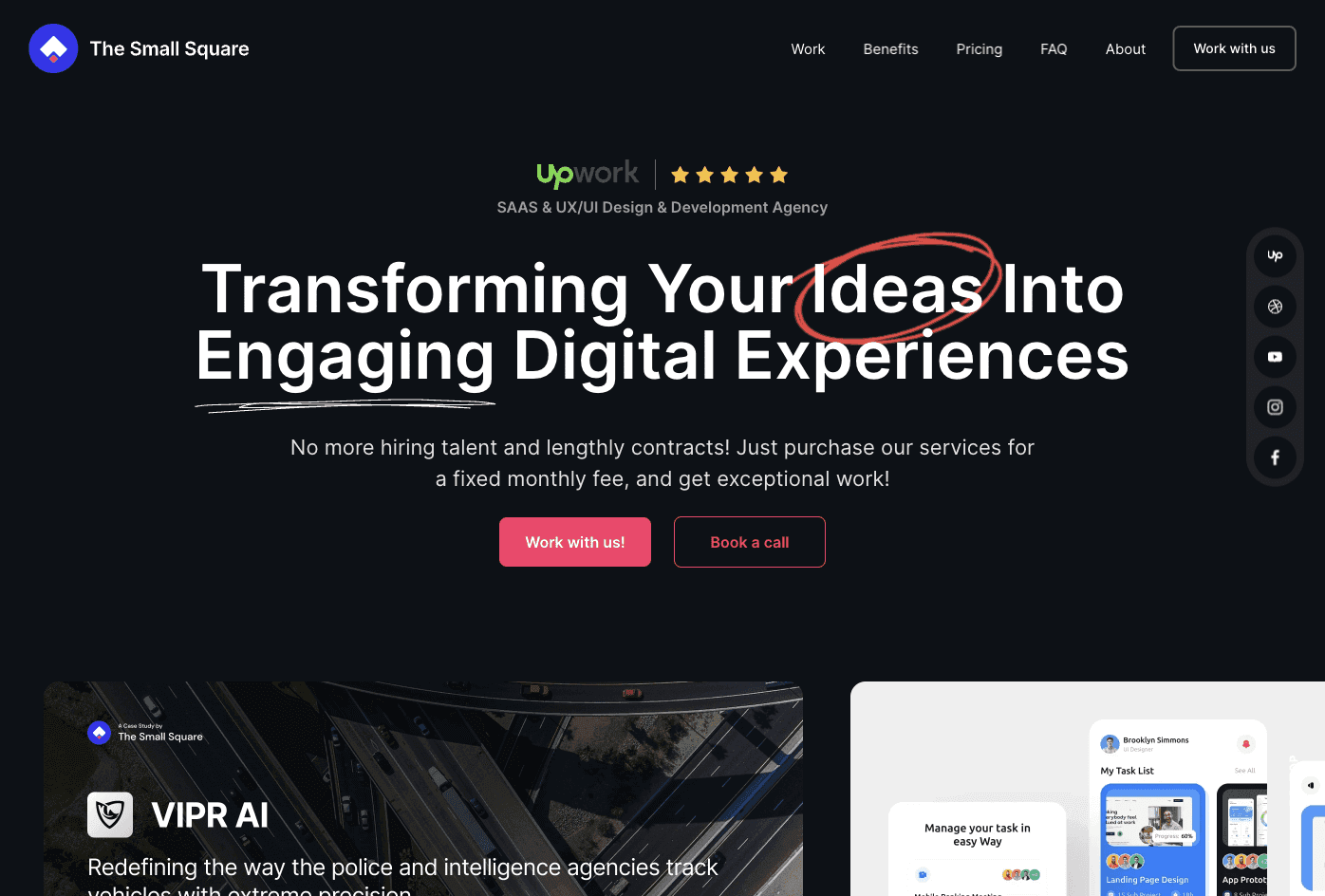 将您的想法转化为引人入胜的数字体验