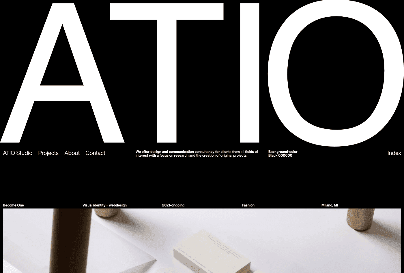 为来自各个领域的客户提供设计和传播咨询，专注于研究和原创项目的创作