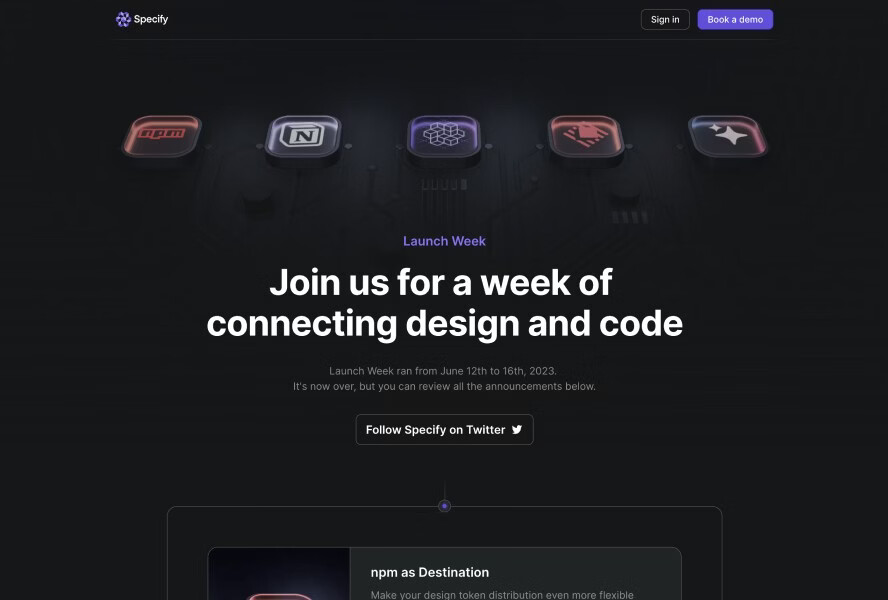 加入我们，共度连接设计与代码的一周