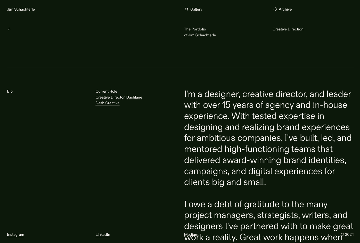 拥有超过15年代理和内部经验的设计师、创意总监和领导者