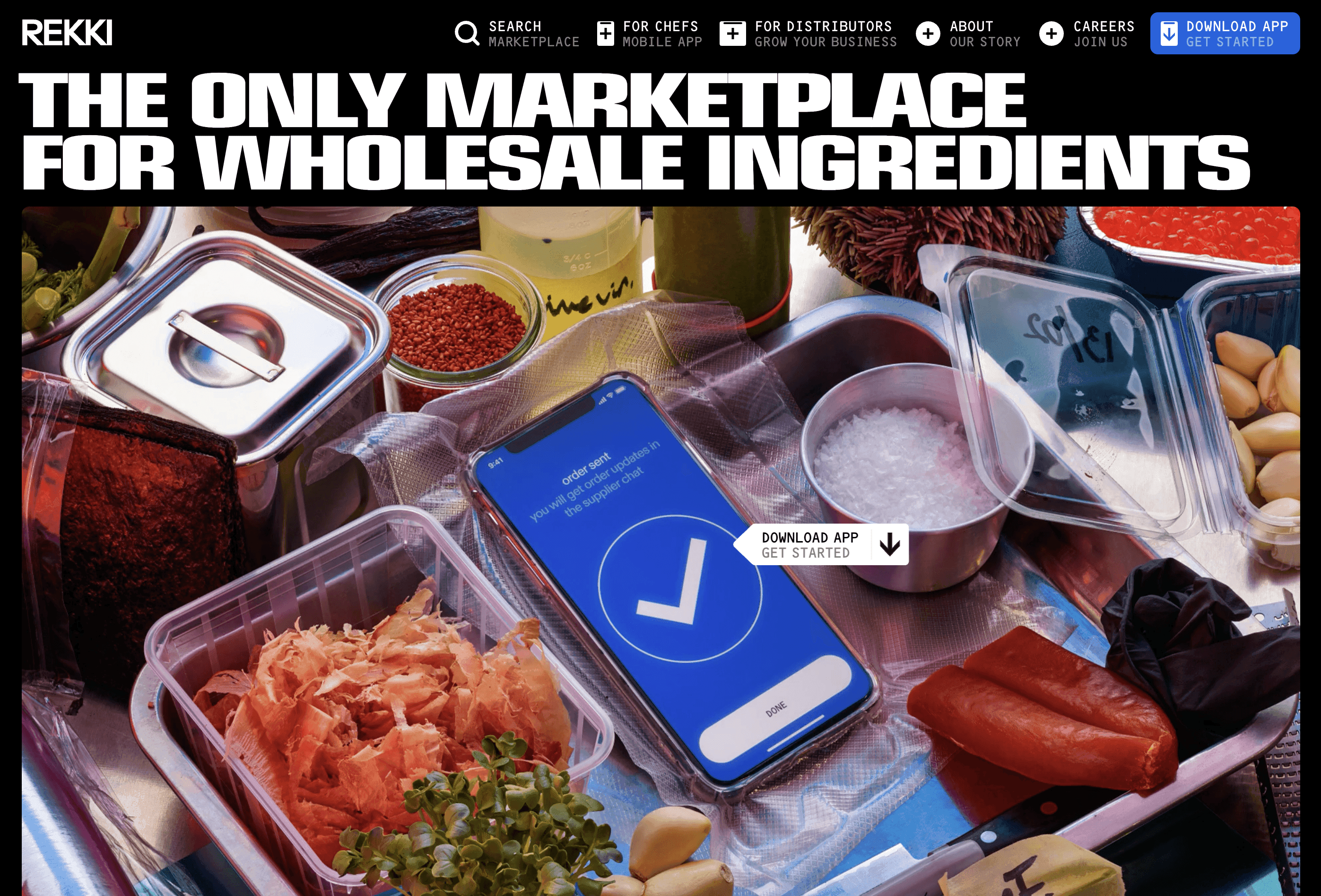 唯一的批发原料市场