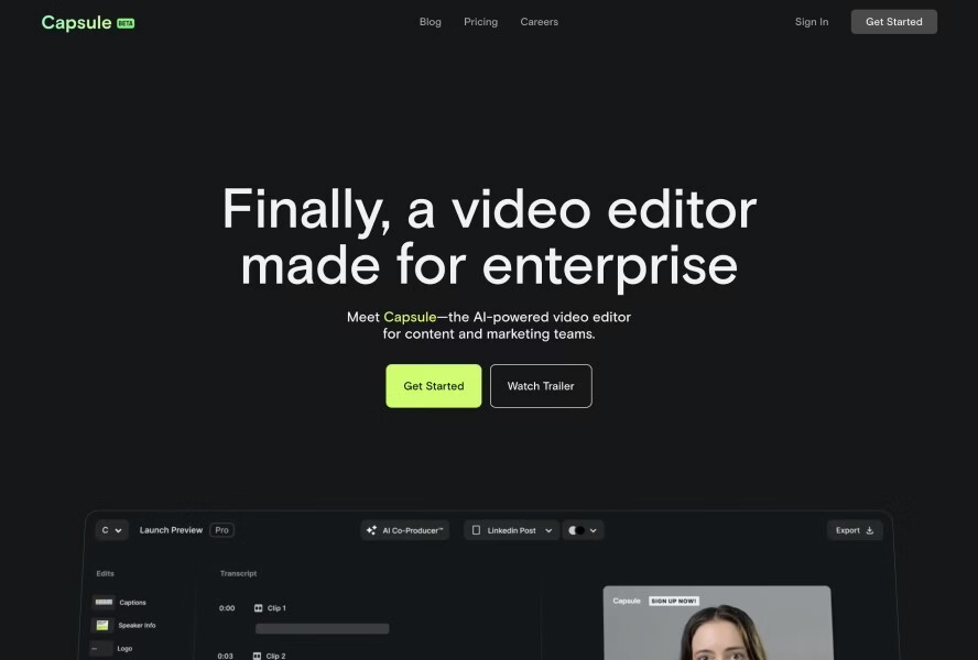 企业级视频编辑器