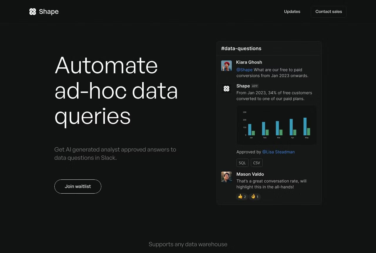 您的AI数据分析师