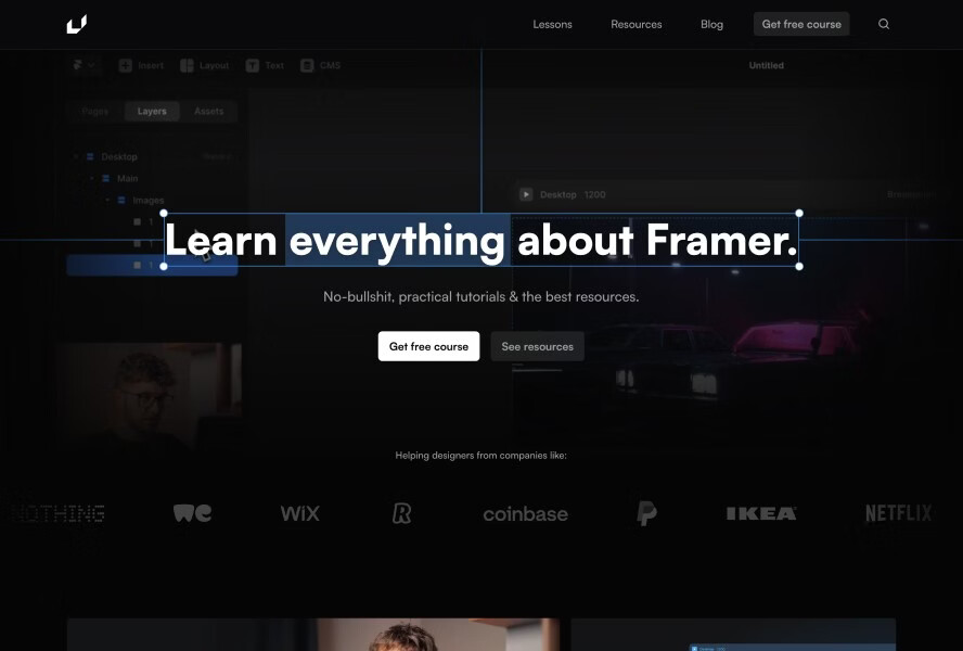 学习关于Framer的一切