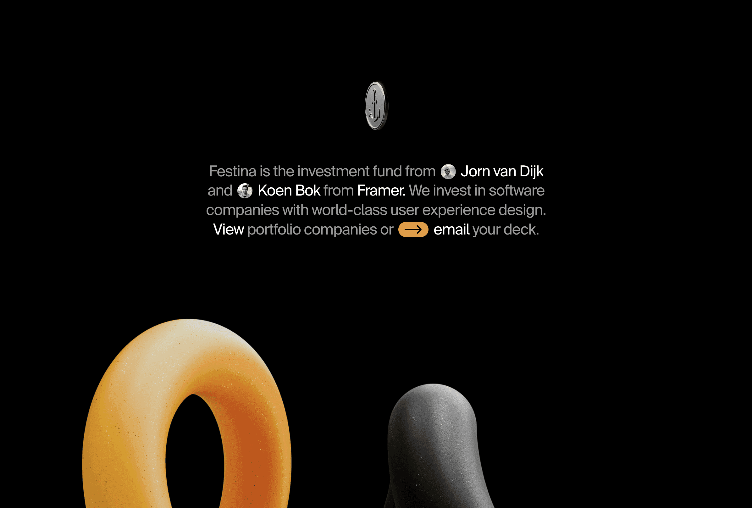 Festina是Jorn van Dijk和Koen Bok创立的投资基金