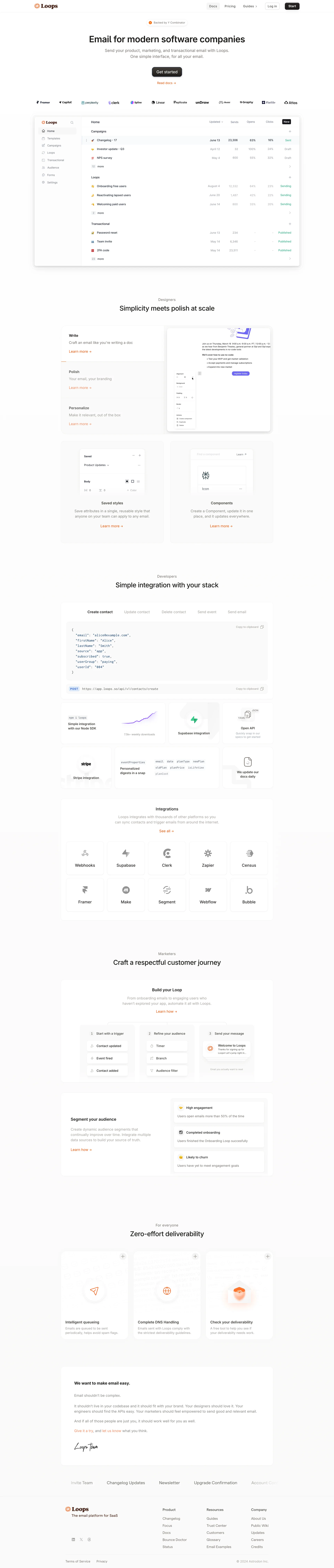 为SaaS打造的邮件平台