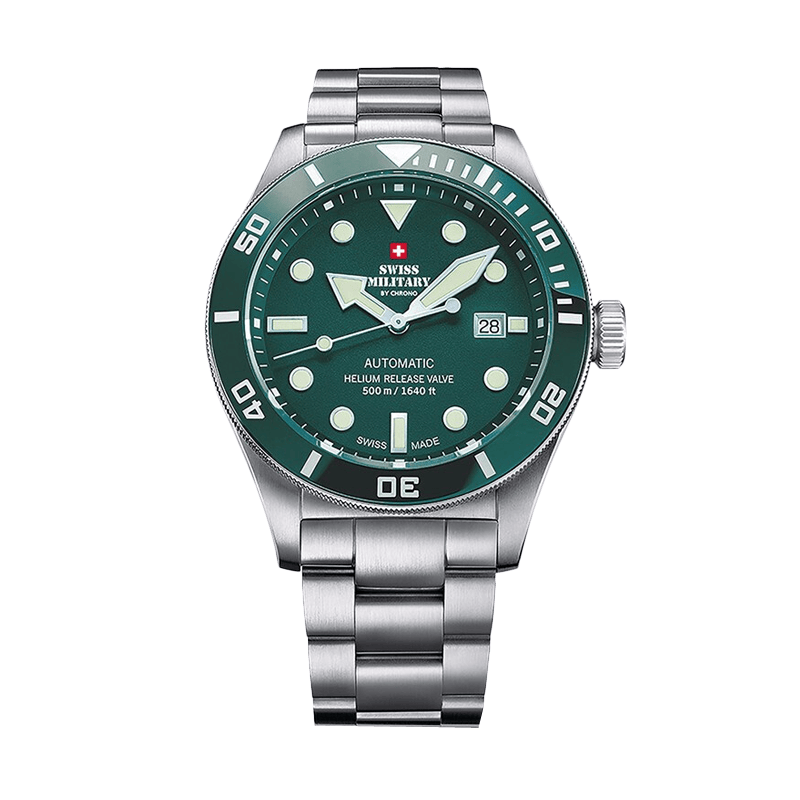 瑞士军表潜水机械表