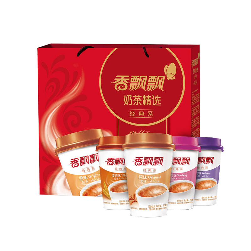 香飘飘多味奶茶礼盒图片