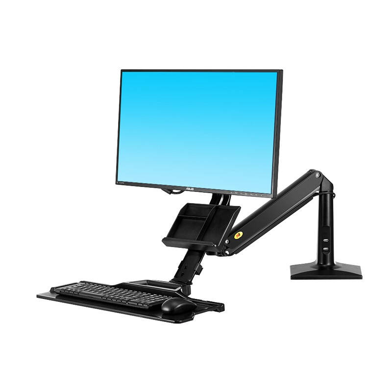 乐歌双臂电脑支架