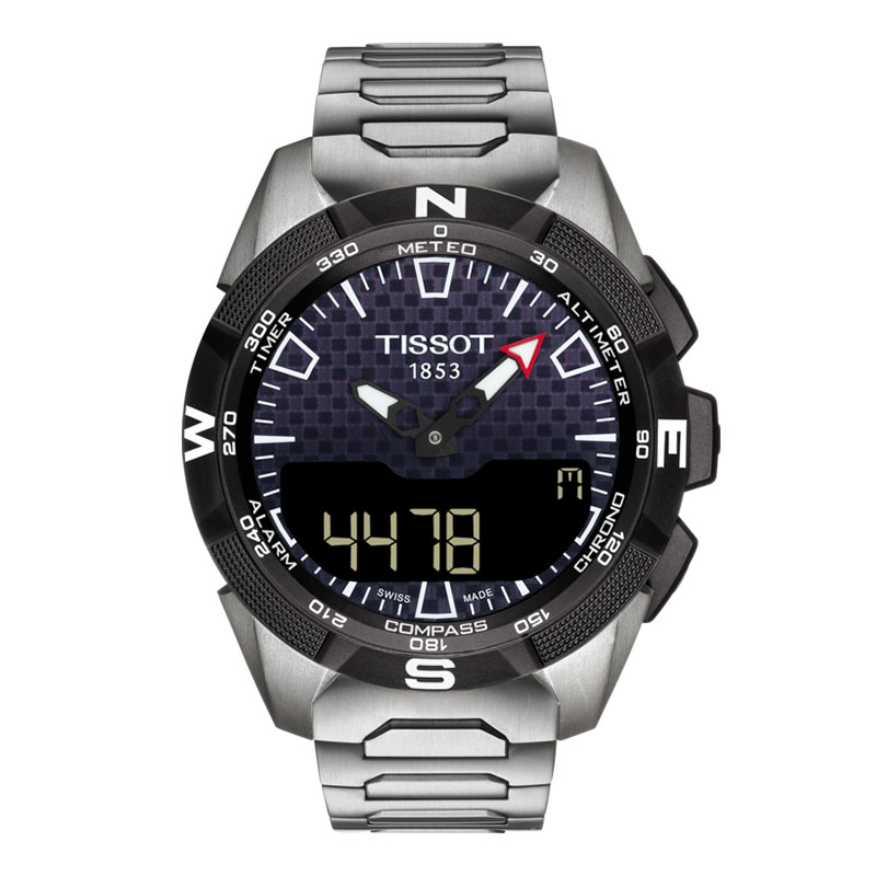 天梭t-touch石英表图片