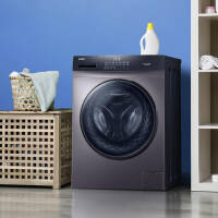 海尔（Haier)<font color=red><font color=red>滚筒</font></font><font color=red><font color=red><font color=red>洗衣机</font></font></font>全自动BLDC变频电机10KG大容量高温除菌除螨EG100MATE3S
