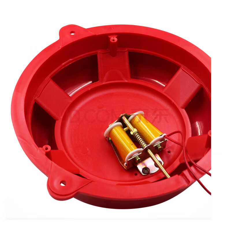 谋福cnmf387消防警铃火灾火警报警器材学校工厂手动报警电铃套装(12寸
