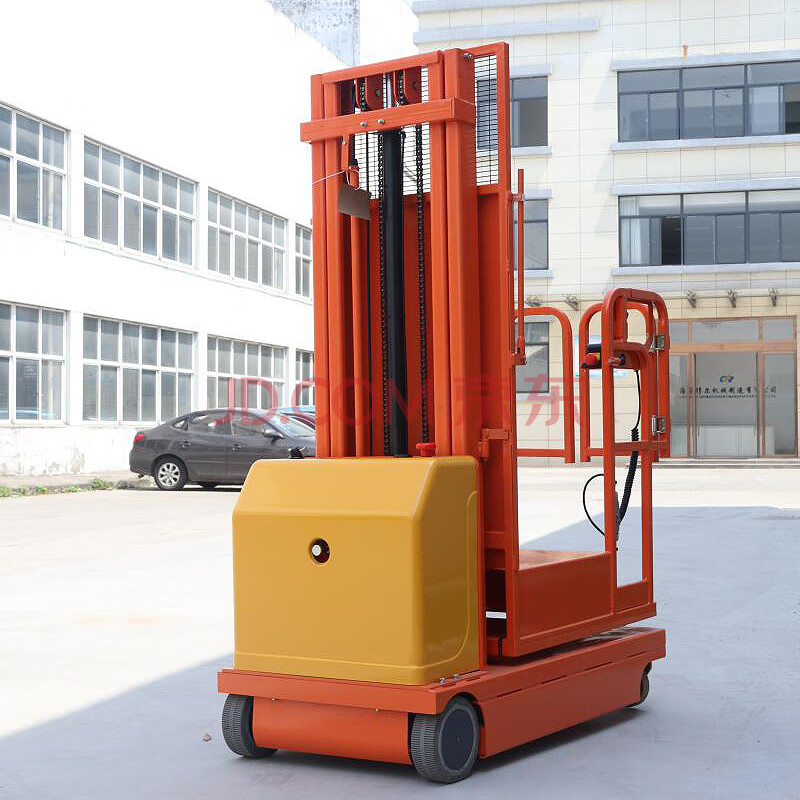 易存电动叉车全电动搬运车电动液压升降叉车 取料机hzg3-4.