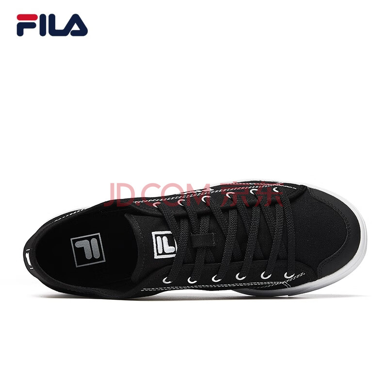 鞋靴 流行男鞋 休闲鞋 斐乐fila 男帆布鞋 f12m024401f bk-黑色 8/41