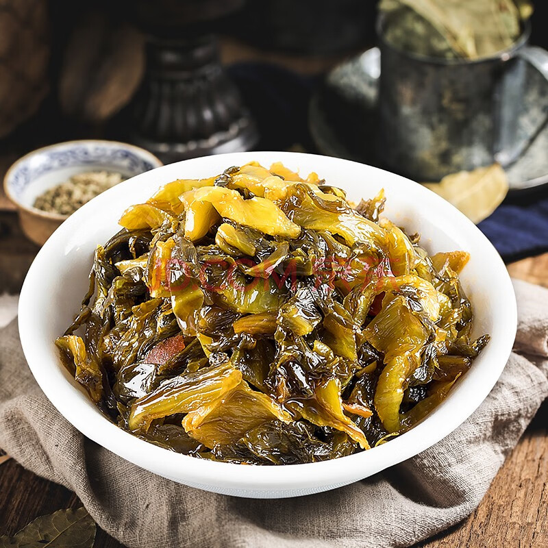 吉香居 下饭菜 开味酸菜 老坛酸菜咸菜酱腌菜 四川泡菜 330g赠20g