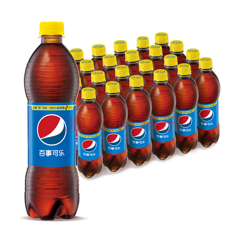 百事可樂 pepsi 汽水碳酸飲料 500ml*24瓶 整箱裝 百事出品