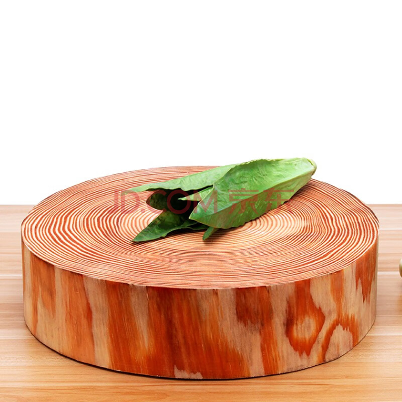 泰唐 圆形加厚松木菜板实木家用砧板厨房切菜板商用菜墩整木砧板 松木
