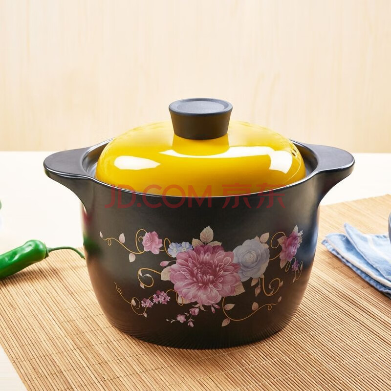 noka 4l养生煲炖锅陶瓷砂锅 noka-20022