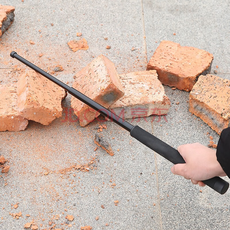 伊娃之恋伸缩棍 淬火加厚加硬三节棍防狼棍车载防身棍伸缩铁棍安保