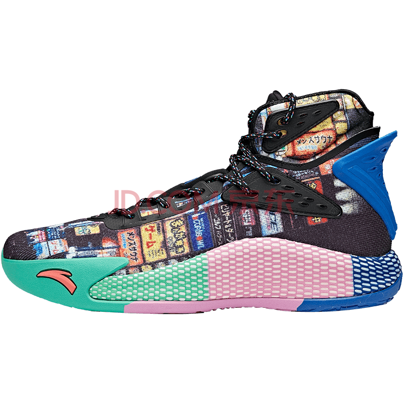 安踏anta 官方旗舰高帮篮球鞋男鞋春季汤普森kt5耐磨缓震球鞋 客场