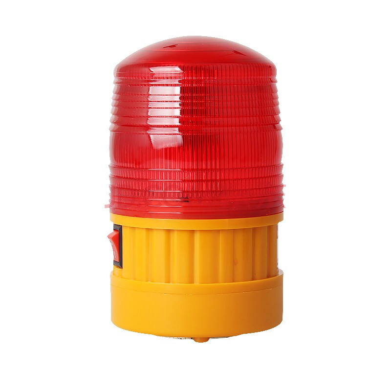 共泰led警示灯 警报灯 磁铁吸附 led夜间安全闪烁灯 带开关电池款