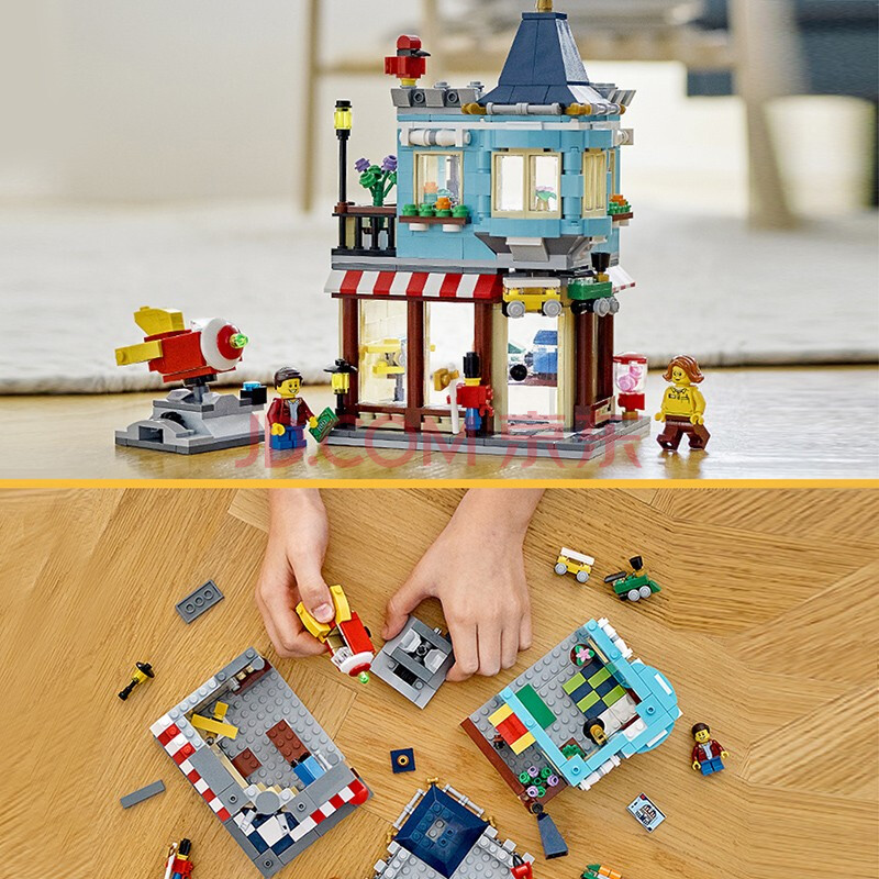乐高 创意百变系列31105城镇玩具店 积木玩具 2020新款