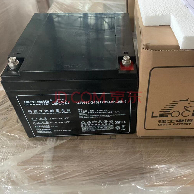 leoch 理士ups不间断电瓶 免维护蓄电池 理士 djw12-24s 12v24ah