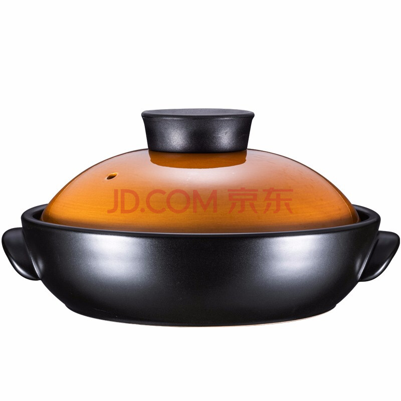 泥火匠 乐活干烧锅27cm口径 耐热陶瓷炒菜锅干烧锅炖锅浅锅 明火煲仔