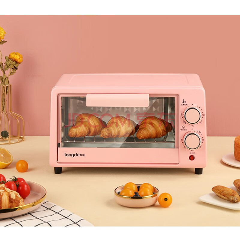 龙的(longde)多功能智能电烤箱12l 蒸烤烘培一体机 -云福汇商城
