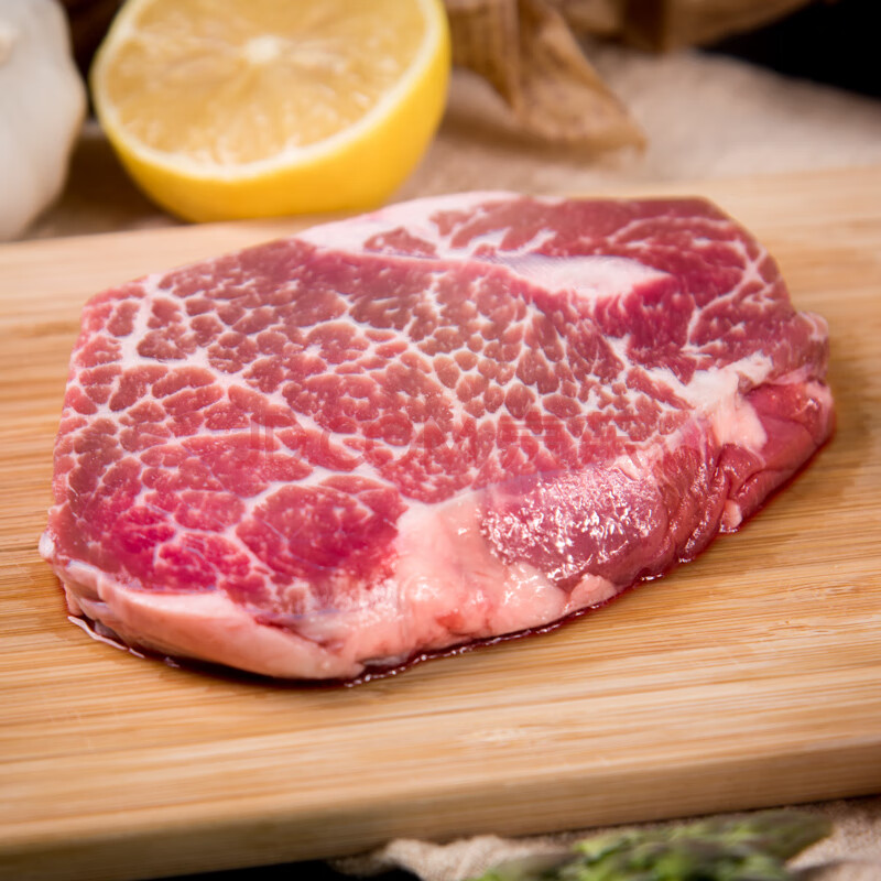 thomas farms 澳洲安格斯嫩肩牛排650g/袋(5-7片)谷饲原切 牛肉 烧烤