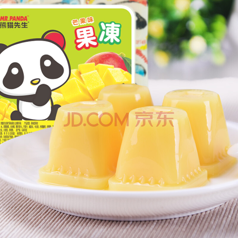 熊猫先生 熊猫先生优酪果冻布丁 芒果味288g 休闲零食