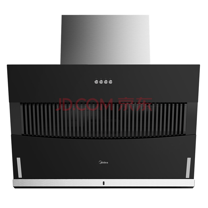 美的(midea)侧吸油烟机 宽屏拢烟 直吸直排 17立方 4.