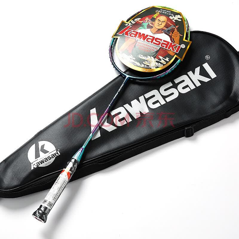 川崎kawasaki羽毛球拍全碳素羽拍单拍 超轻耐用五星拍矛大师master