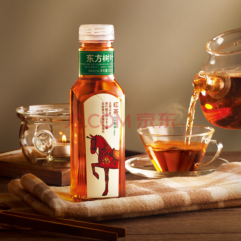 农夫山泉 东方树叶红茶500ml*15瓶 茶饮料 整箱装(新老保质期随机发货