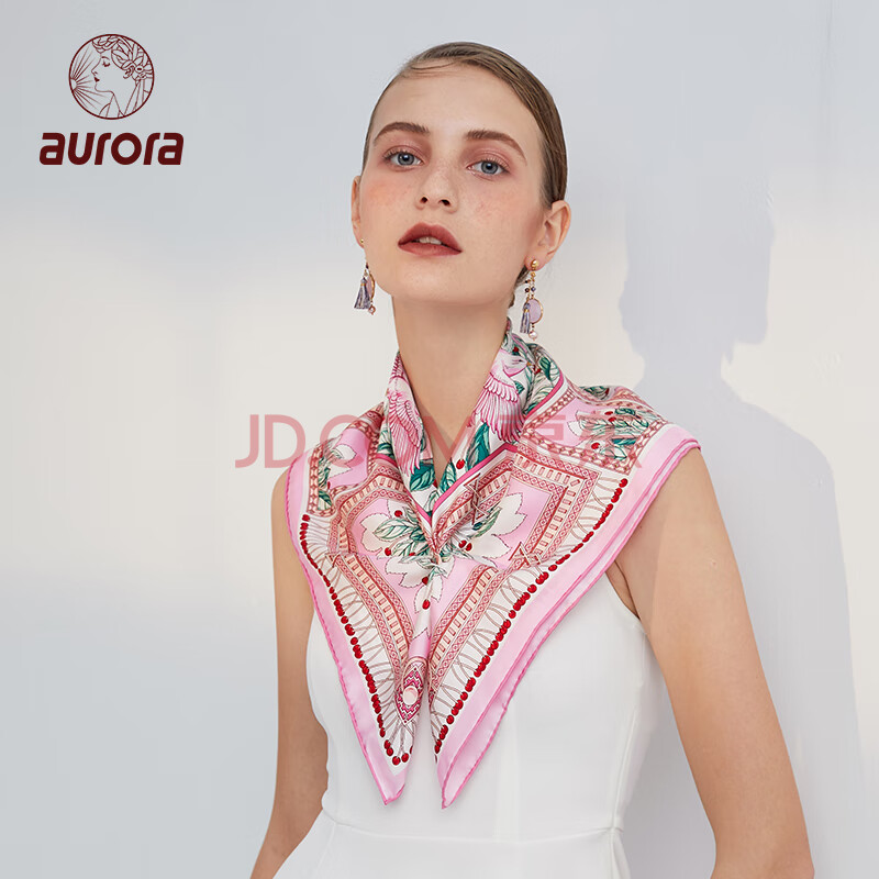 aurora初遇珍惜系列丝巾 遮阳伞实用伴手礼送妈妈送员工三八节礼品-海