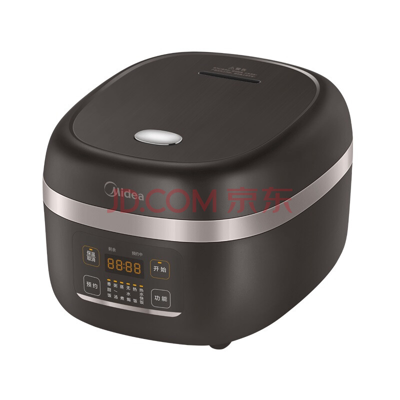 美的(midea)電飯煲 4l智能家用ih加熱多功能 24h預約 精鐵釜膽電飯鍋