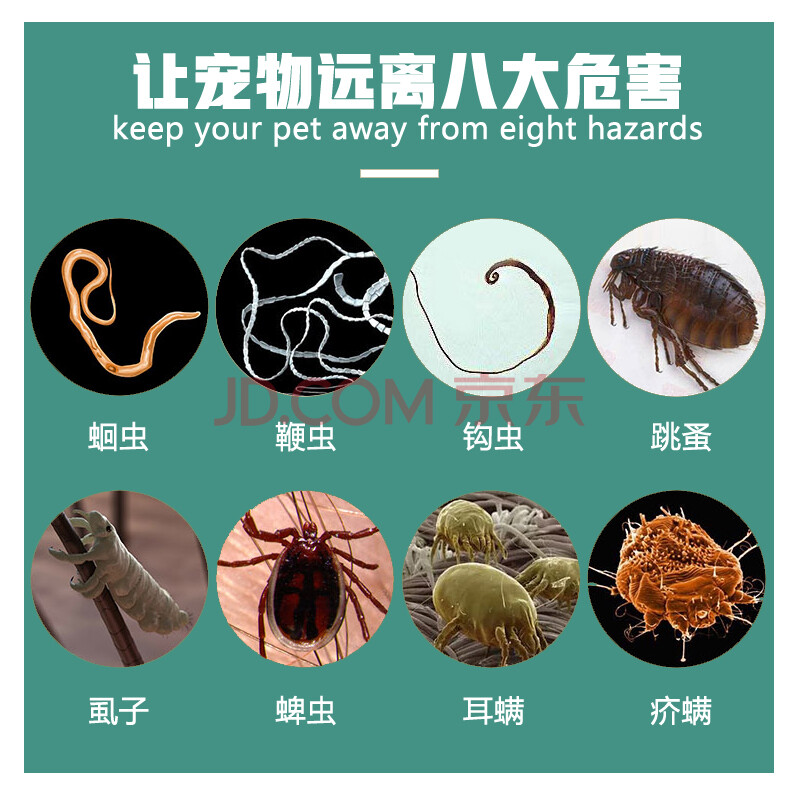 美施美康 猫咪体内外驱虫药 驱除耳螨疥螨蠕形螨跳蚤虱子蜱虫蛔虫绦虫