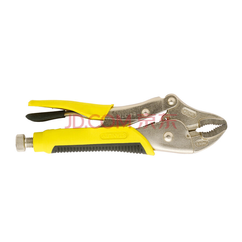 史丹利(stanley)加硬弧齿大力钳10英寸 84-378-23