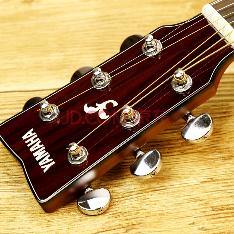 雅马哈(yamaha)fg850全桃花心木单板民谣木吉他41寸