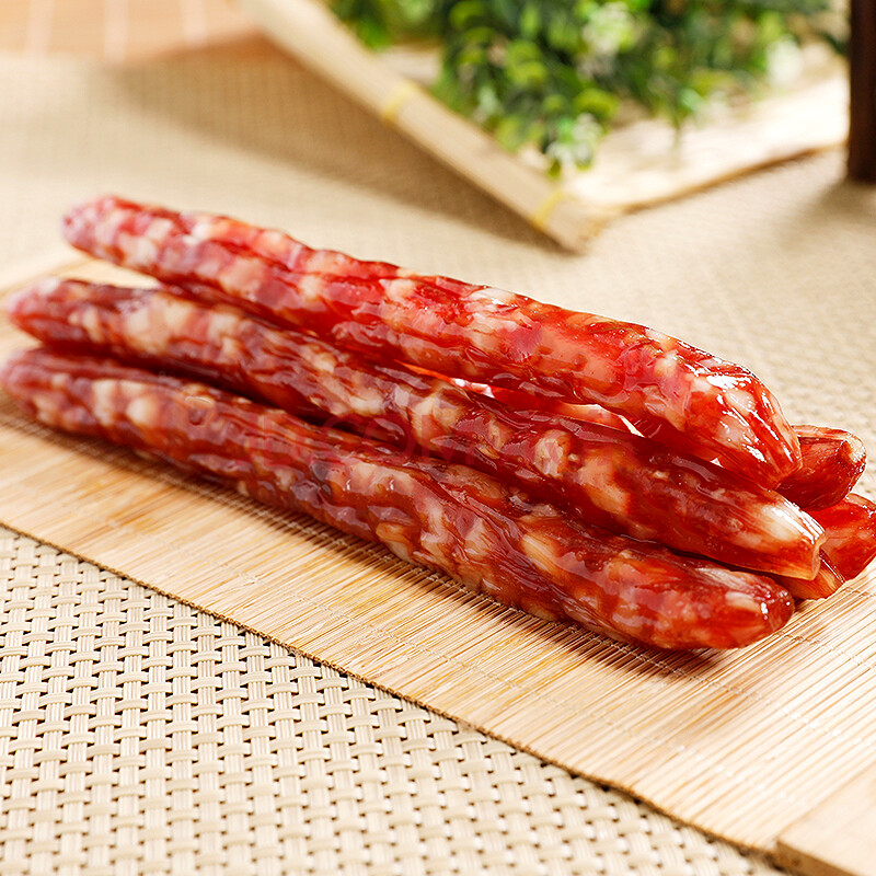 鑫源厚街腊肠特级腊肠300g(8分瘦)