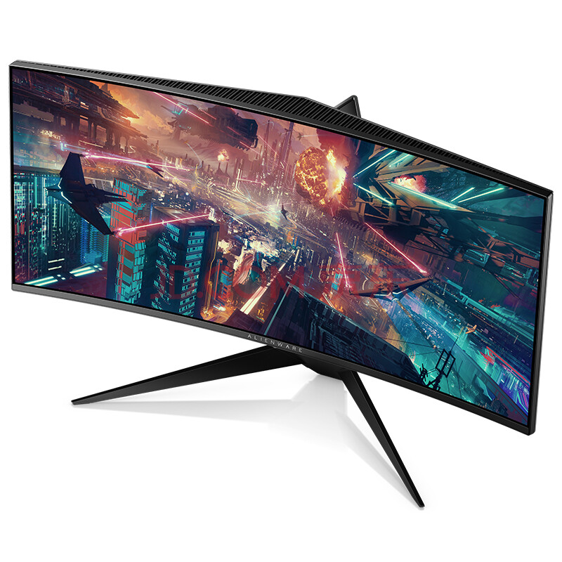 外星人(alienware)aw3418dw 34英寸专业电竞曲面显示器 120hz刷新率