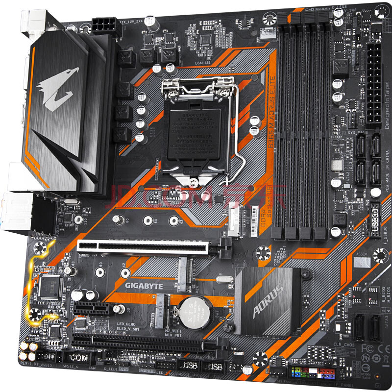 技嘉(gigabyte)b365 m aorus elite "小雕" 电竞游戏主板qdth