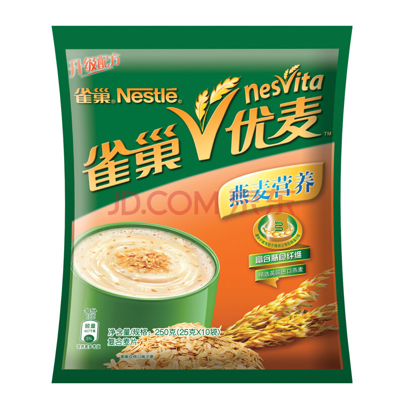 nestle雀巢优麦燕麦营养250g
