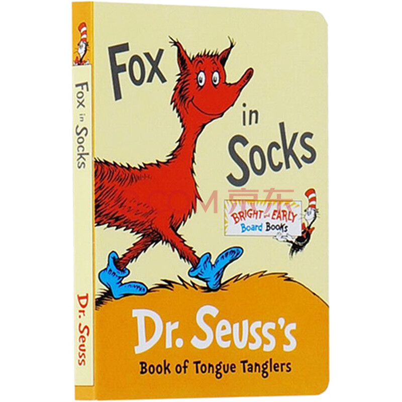 苏斯博士穿袜子的狐狸foxinsocks进口原版廖彩杏书单