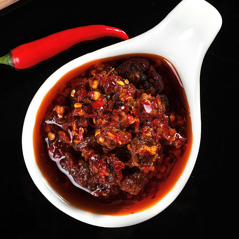 茂德公 魔鬼特辣香辣牛肉酱225g 超辣辣椒酱 下饭菜 蒜蓉拌饭拌面酱特