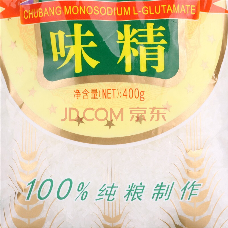 【京东超市】厨邦 纯度99%厨邦味精 400g
