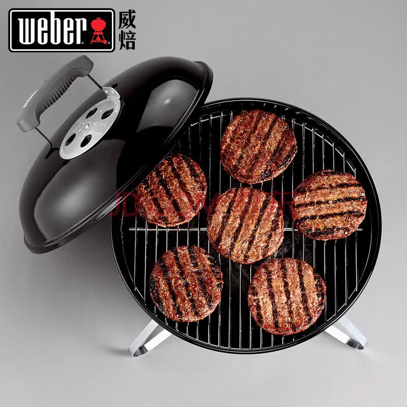 威焙weber 烤炉套装 smokey joe 便携式炭烤焖烤炉 小号引火桶