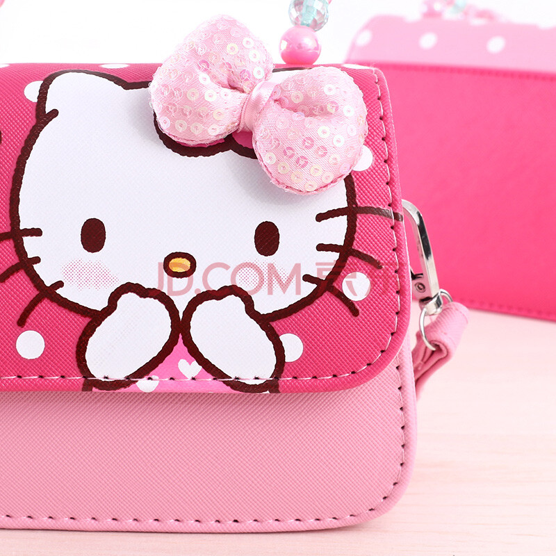 hello kitty 儿童包包女童斜挎包公主时尚手提迷你小包 r1006玫红