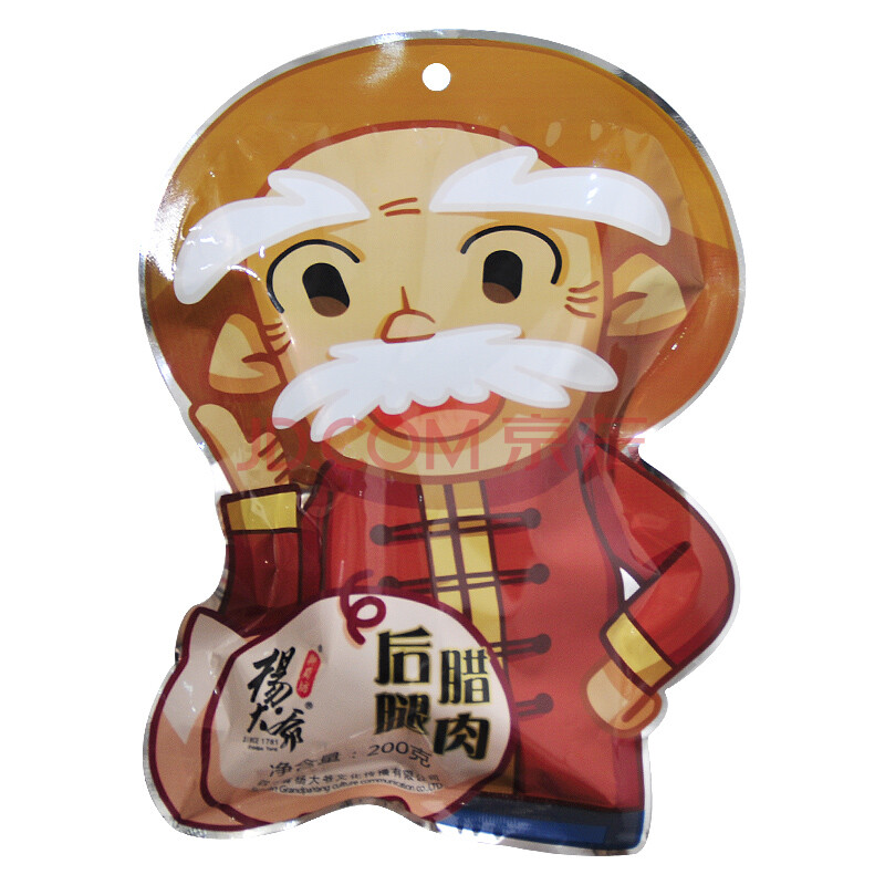 杨大爷烟熏四川特产腊味 后腿腊肉200g